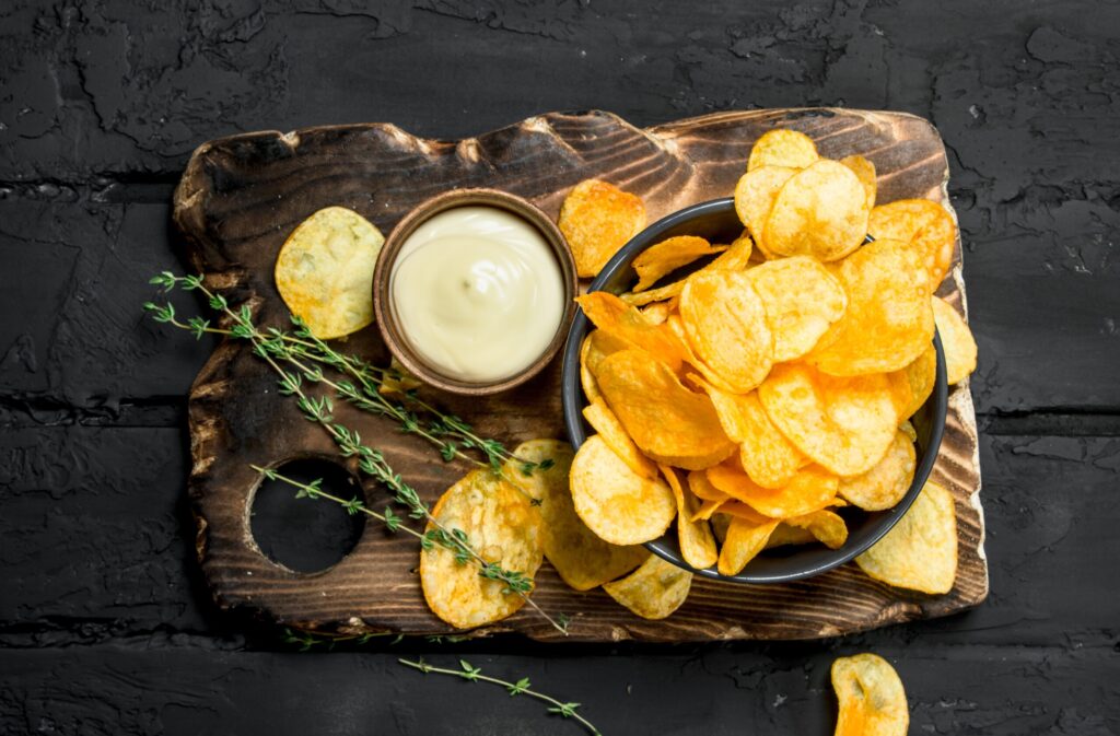 Dégustation chips Katell